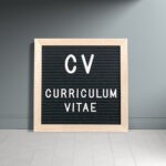 how to write a cv