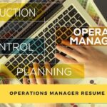 operations manager resume duties