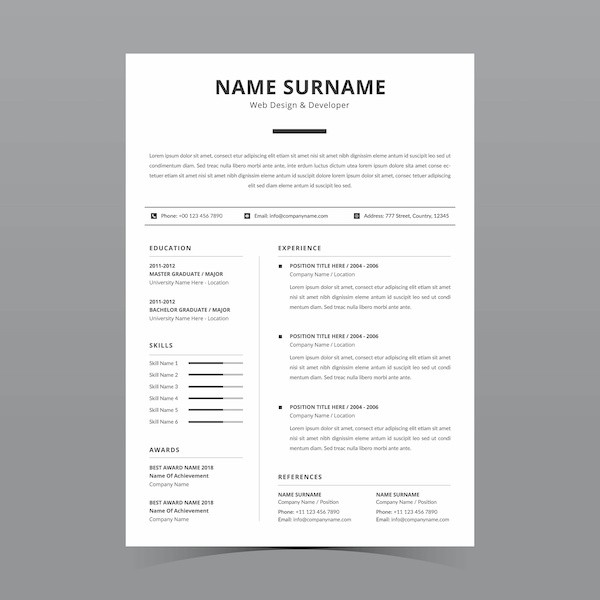 Retail store management resume formatting example