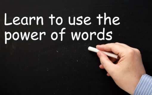Learn to use the power of words in your cfo resume
