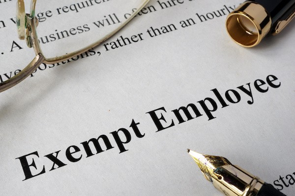 Exempt and non-exempt employees are different based on how salary pay works