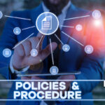 tech concept businessman creating policies and procedures for non-retaliation policy