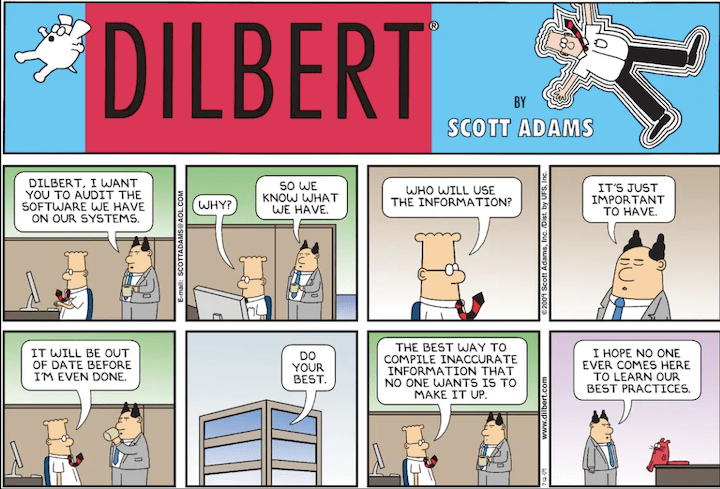 cartoon from dilbert, the author who made racist comments on a live stream